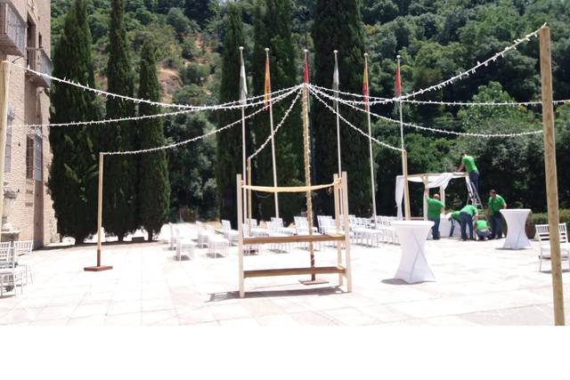 Carpa para DJ