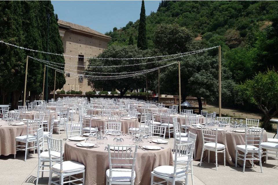Carpa para catering