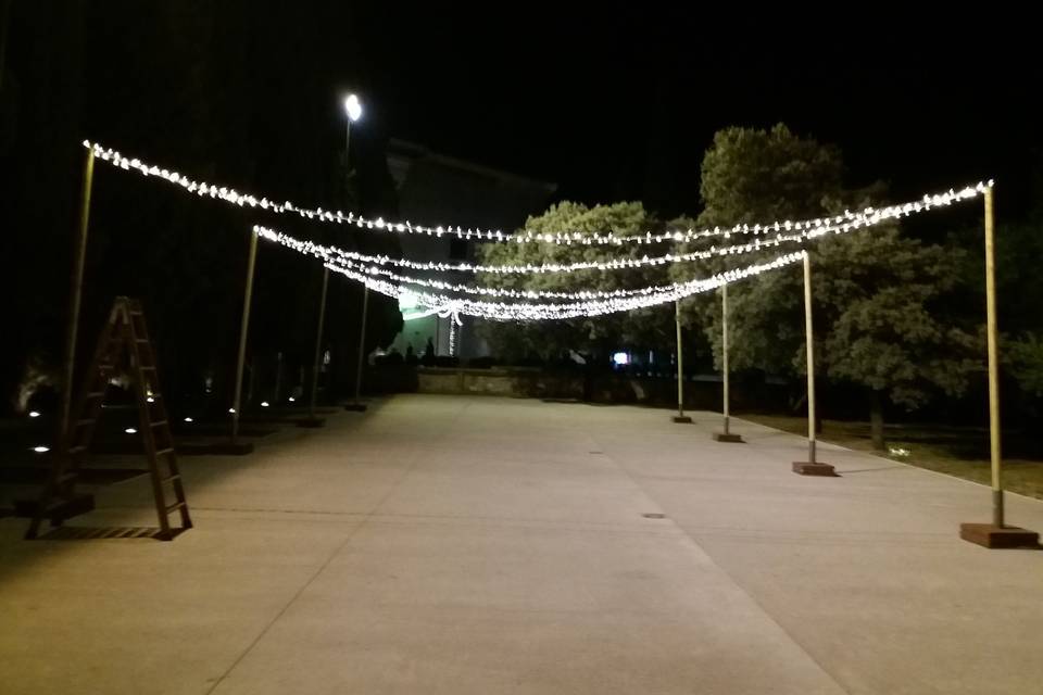 Carpa para catering