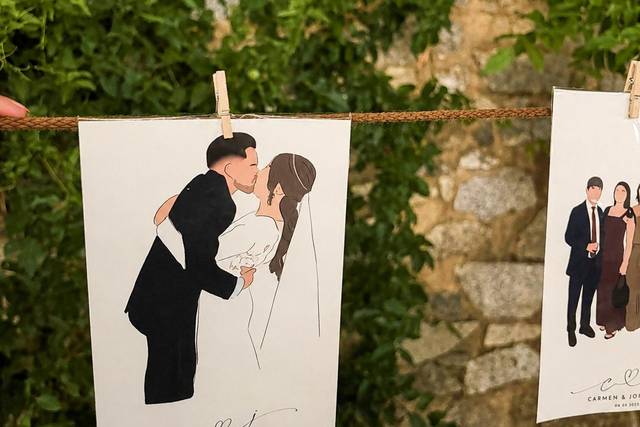 Ilustración en directo
