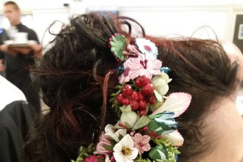 Tiaras de flores