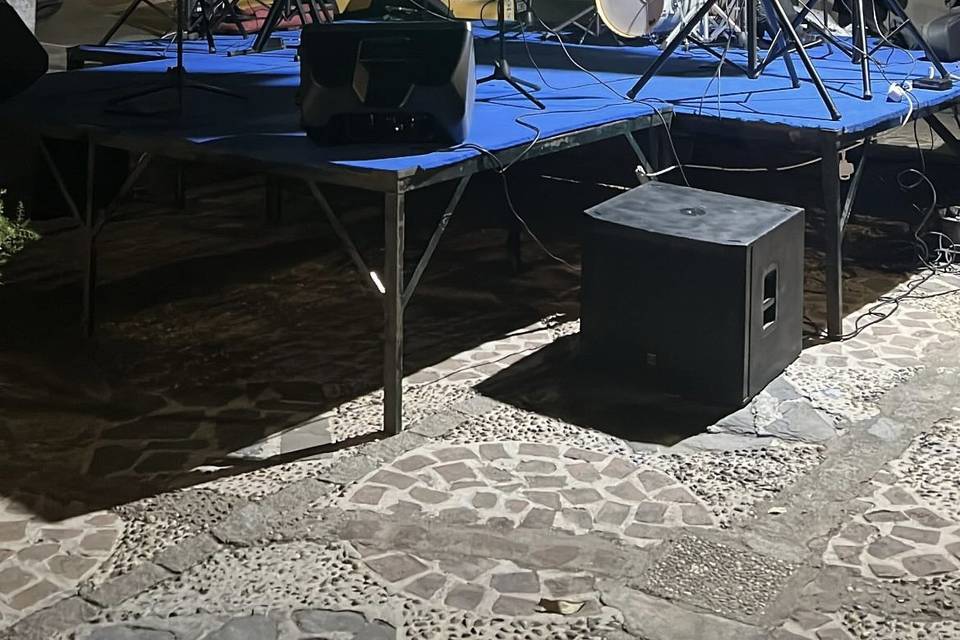 Montaje con escenario