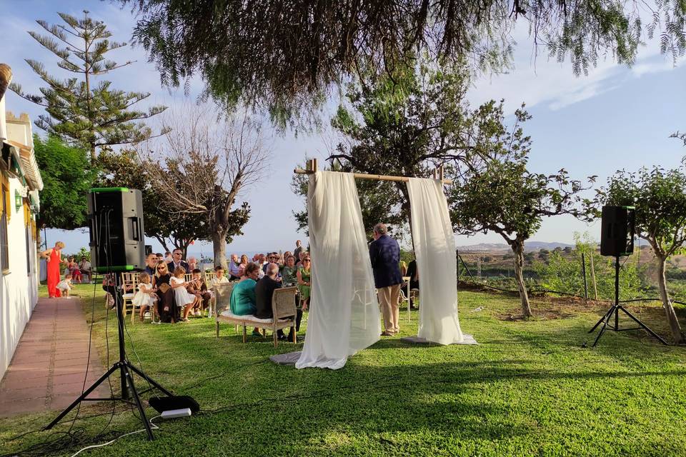 Ceremonia en Los Remedios