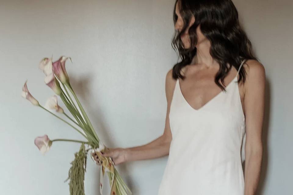 Bordado del ramo de novia
