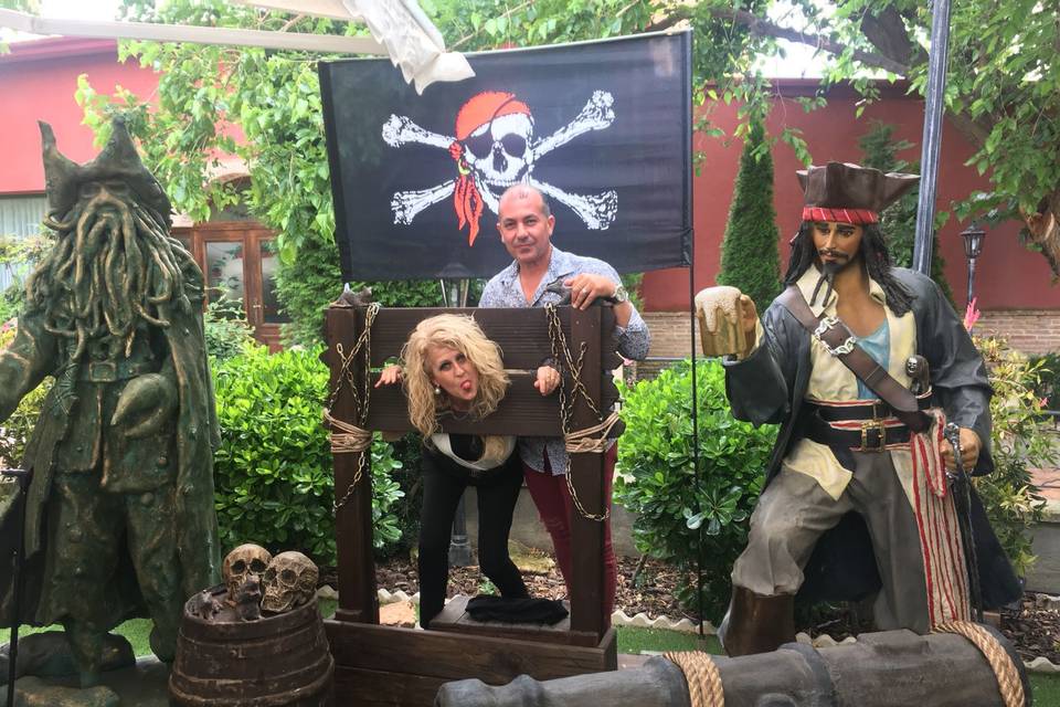 Fotocall con los piratas