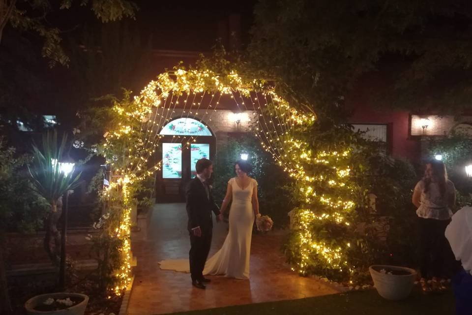 Arco de boda