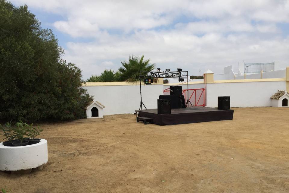 Escenario exterior