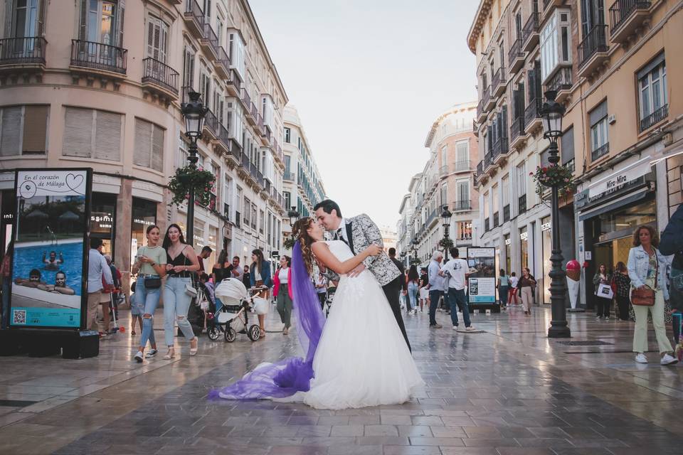 Por las calles de Málaga