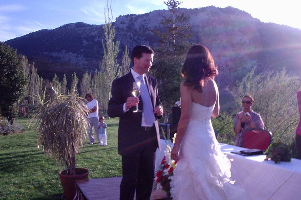 Novios en Fuerte Grazalema