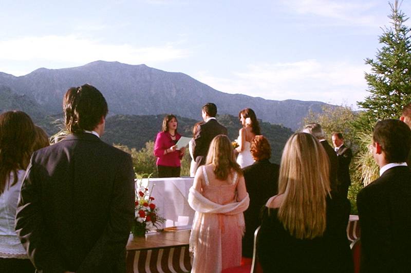 Boda en Grazalema