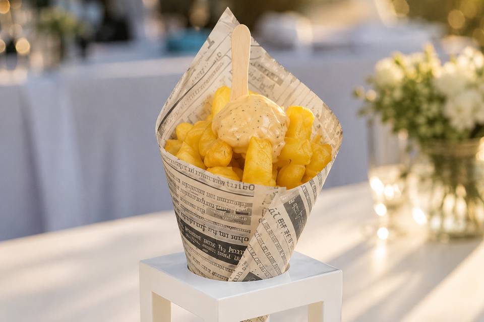 Mini con Patatas Trufa