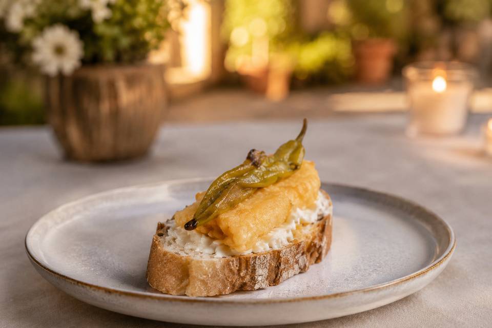 Montadito Bacalao