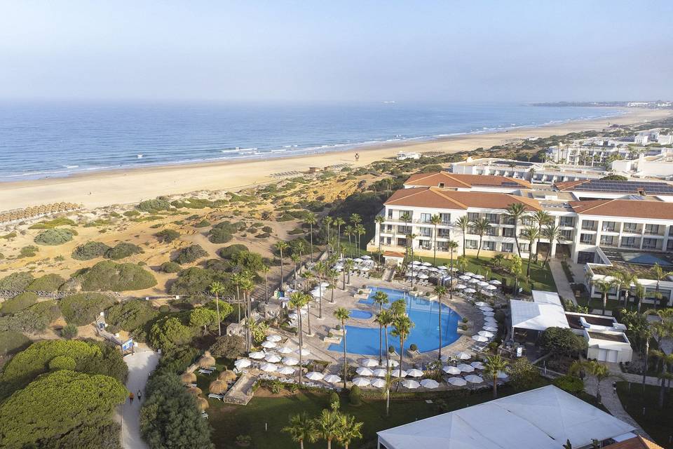 Vistas aéreas hotel