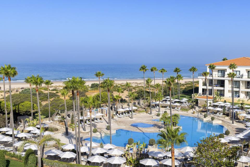 Vistas aeéreas hotel