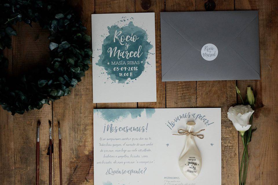 Papelería de boda