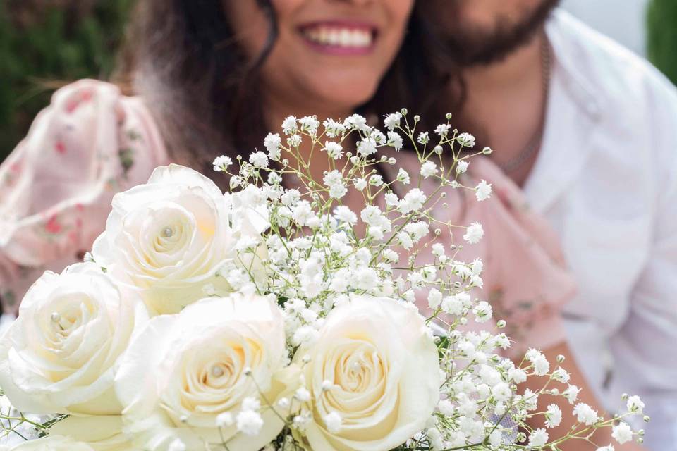 Rosas blancas