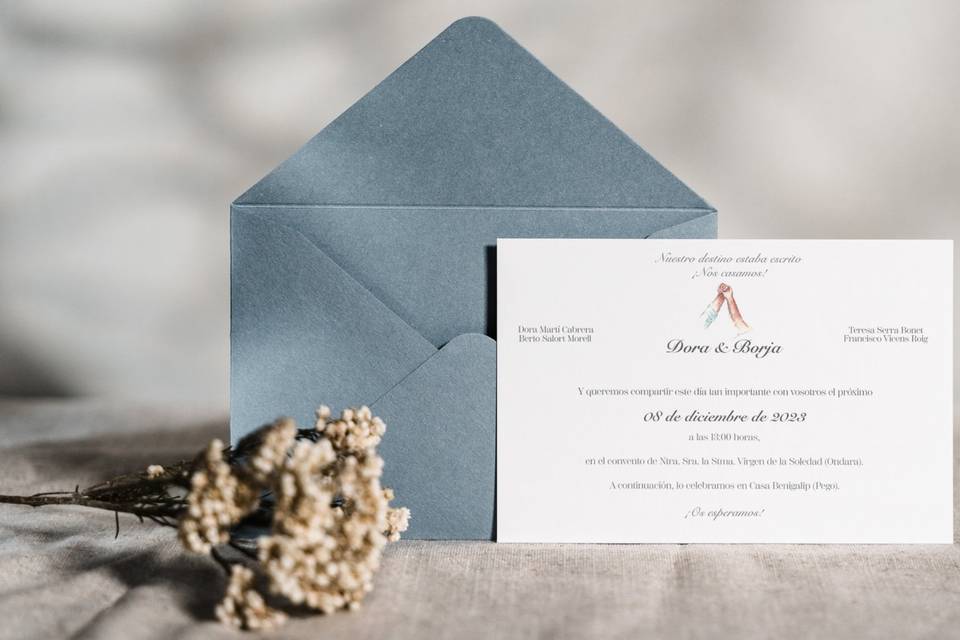 Invitación boda