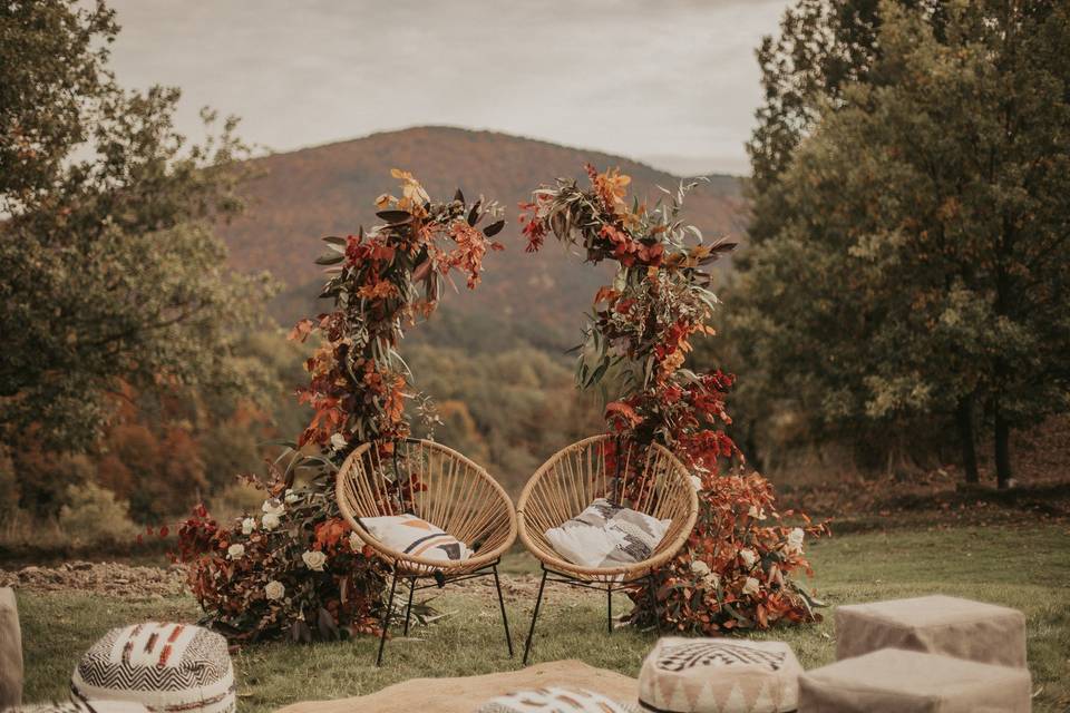 Ceremonia Boho BodaByLau