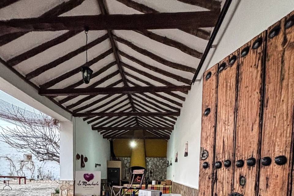Entrada patio