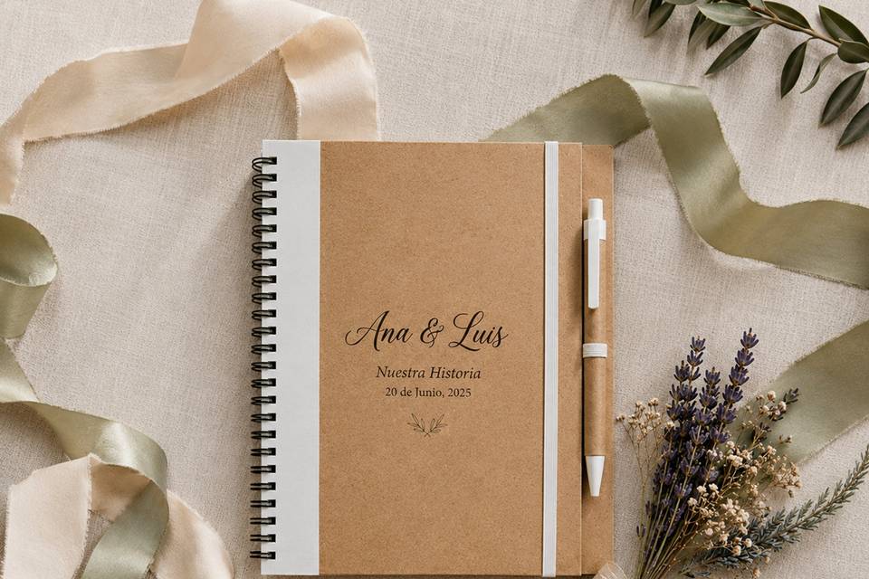 Cuaderno para bodas