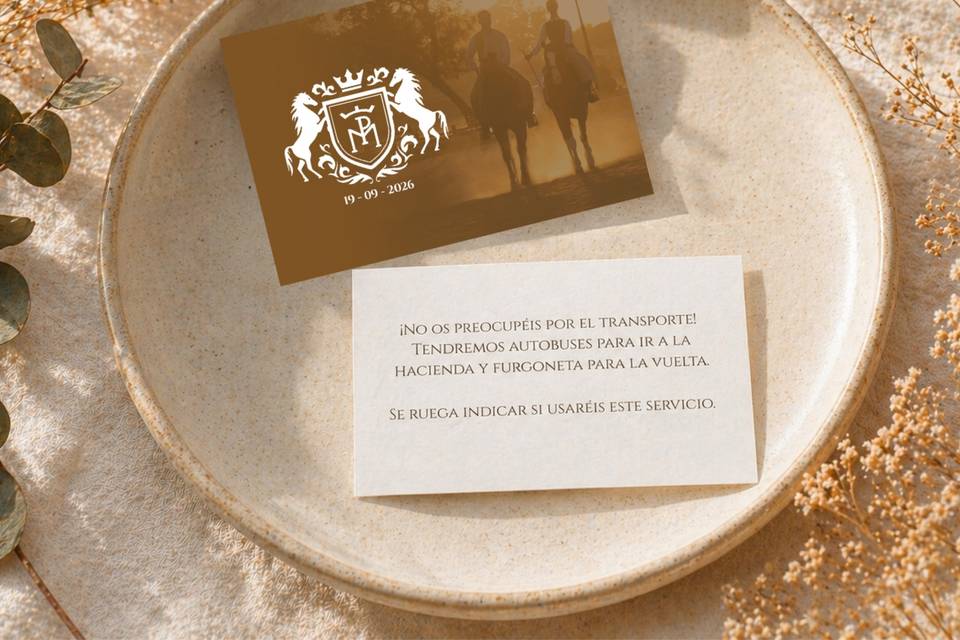 Tarjetas para bodas