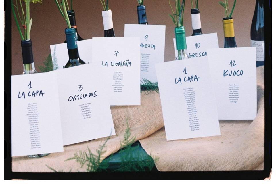 Seatting vinos