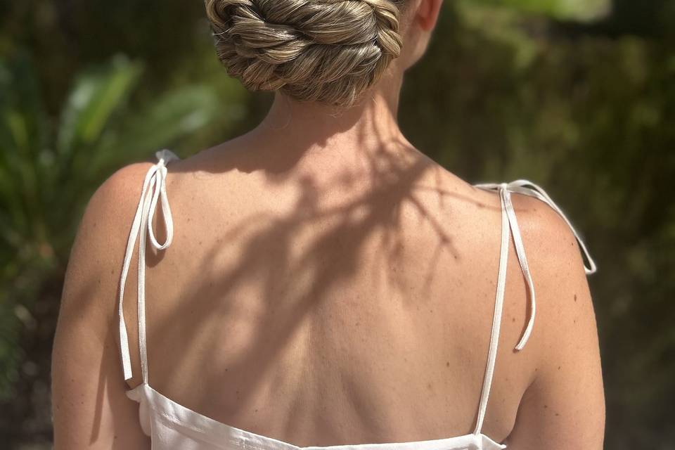 Novia trenzada