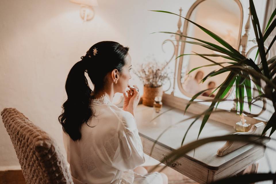 Novia elegante