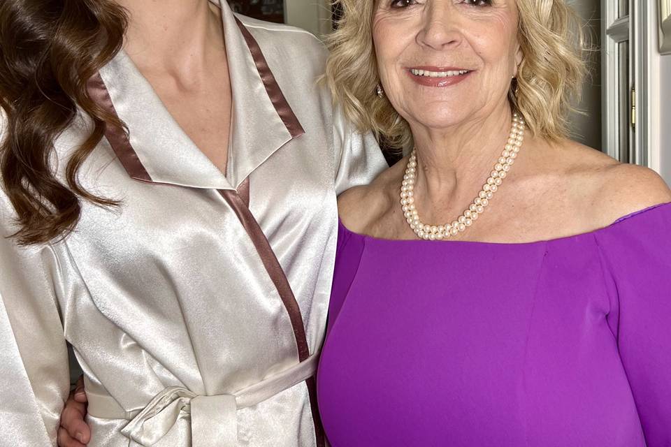 Novia y mamá