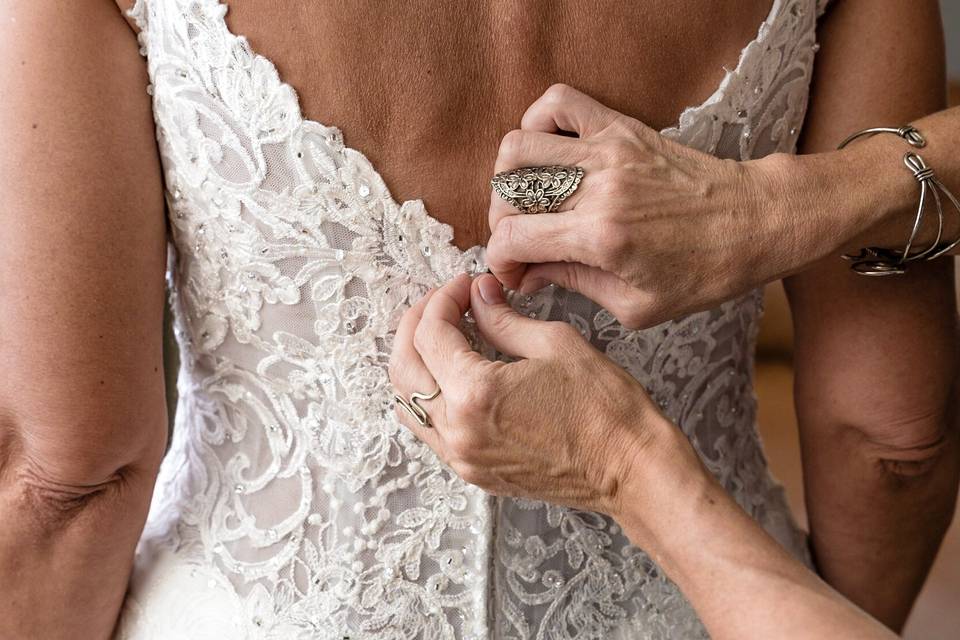 Preparación de la novia