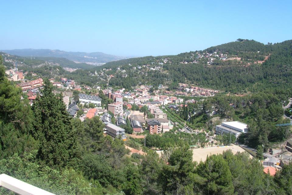 Vista desde el restaurante