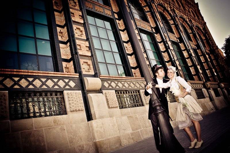 Pre-boda Steampunk