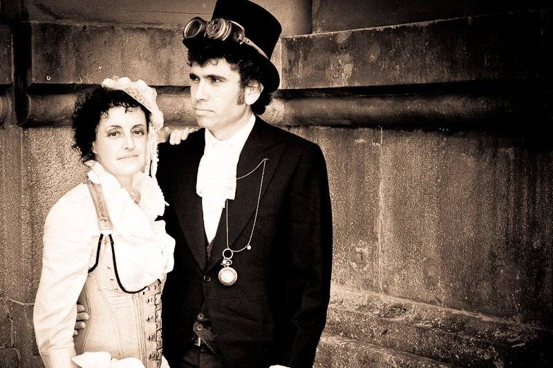 Pre-boda Steampunk