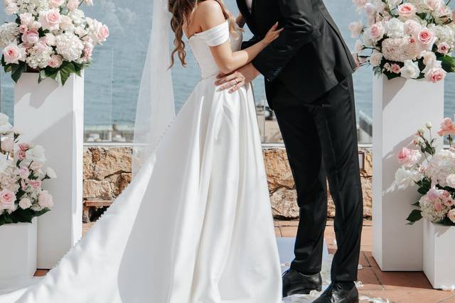 Ceremonia con vistas al mar