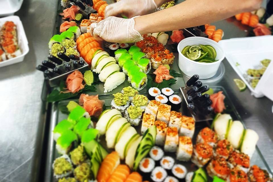 Buffet de sushi