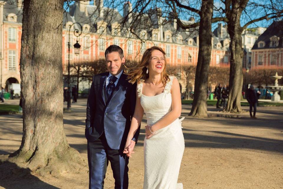 Postboda en París