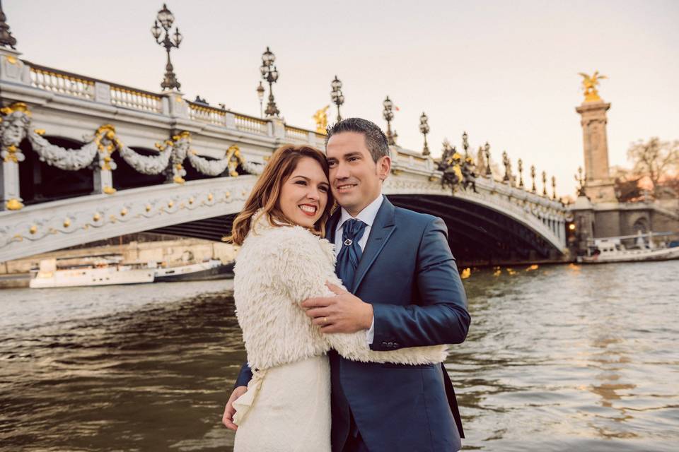 Postboda en París