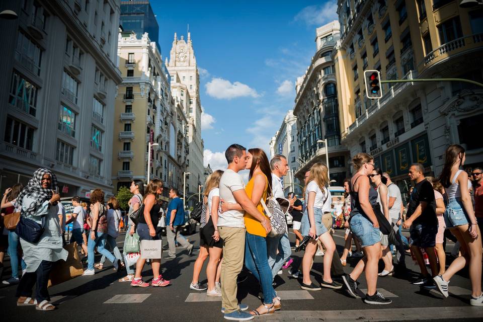 Preboda en Madrid