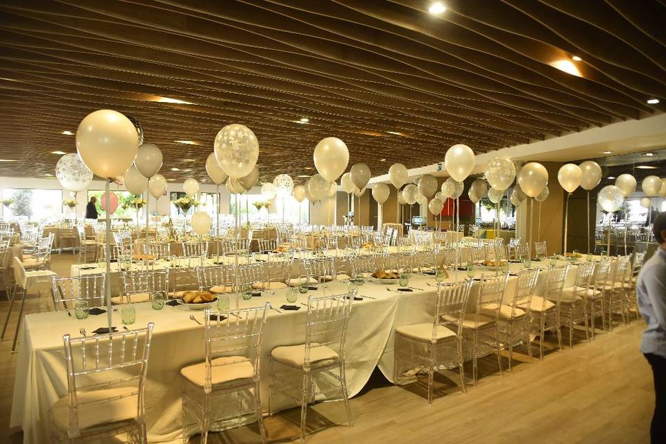 Decoración con globos