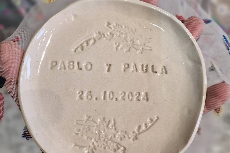 Anillero regalo boda