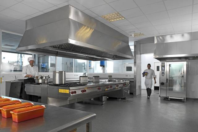 Cocina del salón de bodas