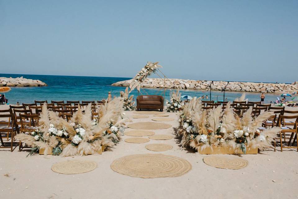 Boda en la playa