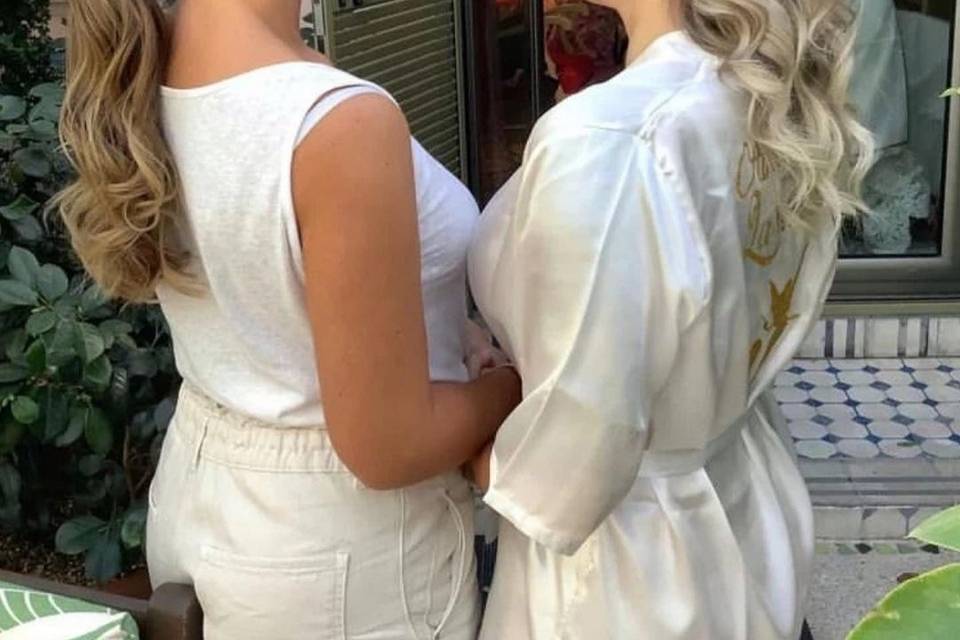 La novia y su hermana