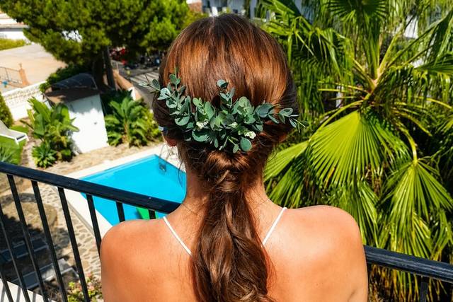 Bridal hair