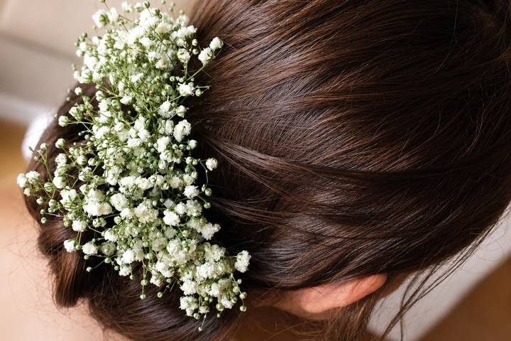 Bridal hair