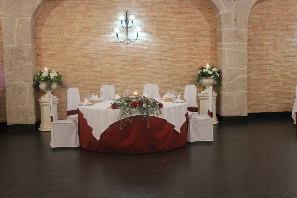 Mesa de los novios