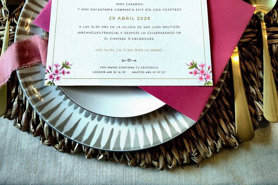 Invitaciones boda