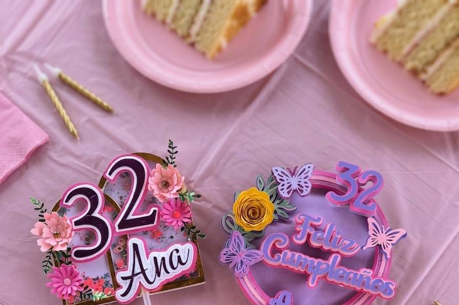 Cake toppers personalizados