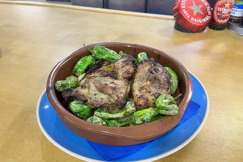 Cordero al horno