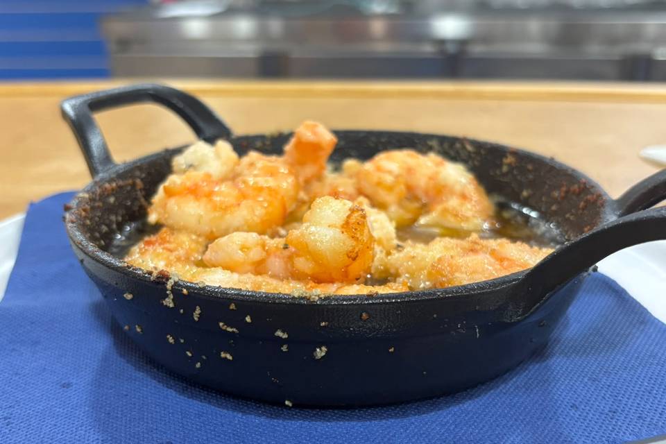 Gambas al ajillo